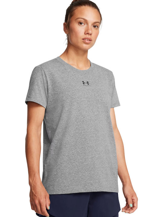 Under Armour Rival Damen Sportlich T-Shirt Grey