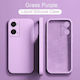 Back Cover Silicone Purple (Oppo Find X5 Lite)