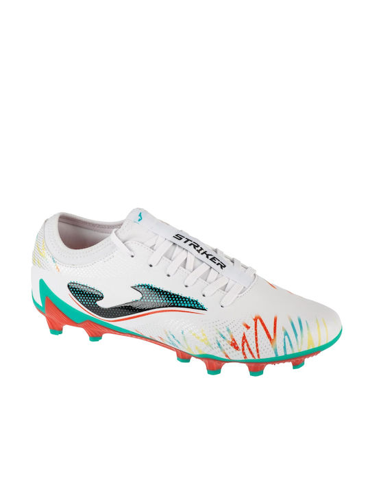 Joma Striker 2502 Football Shoes with Cleats White