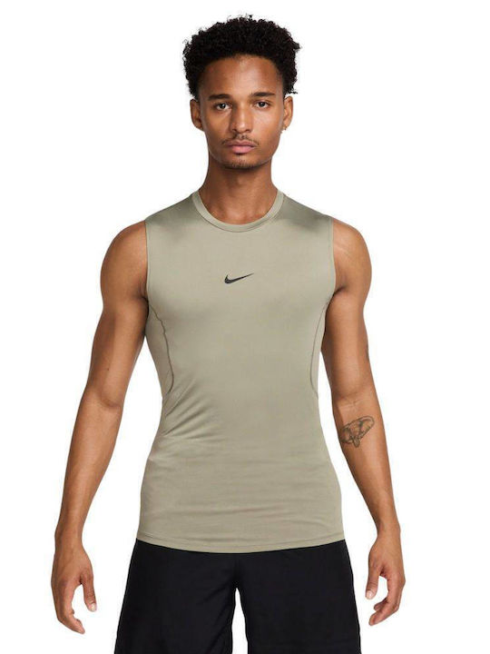 Nike Dri-Fit Athletic Blouse Light Army / Black