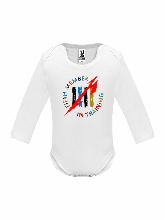 kirikoko Metallica Baby, Fifth Member In Training Mânecă lungă White