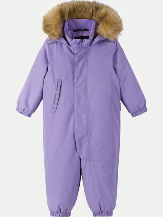Reima Baby-Ausgehstrampler Langärmliges Purple-2 5100117C