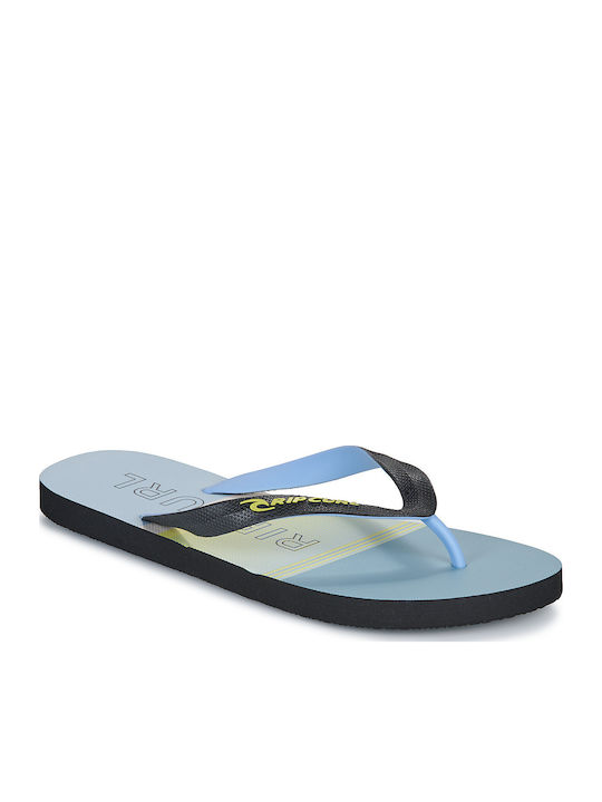 Rip Curl Open Toe Men's Flip Flops Blue