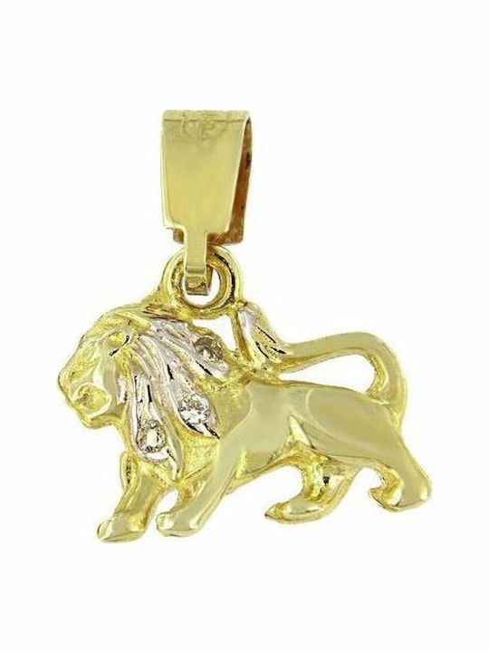 Pandantiv Pentru Copii Semn Zodiacal Din Aur 14K