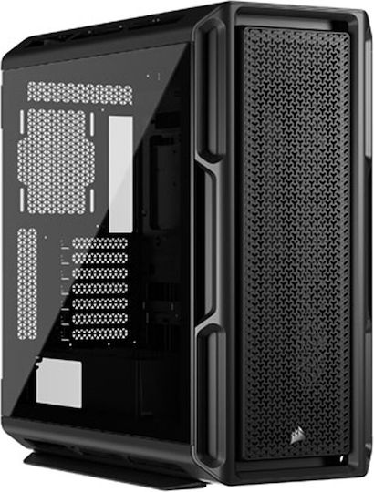 Corsair 5000T Gaming Midi-Turm Computergehäuse mit Seitenfenster Schwarz