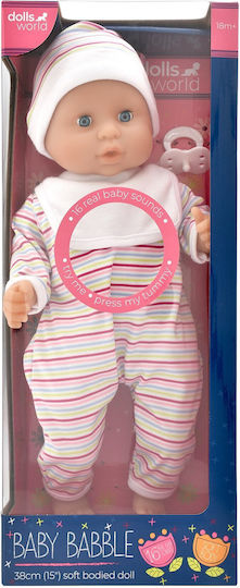 Dolls World Baby-Puppe 38 cm.