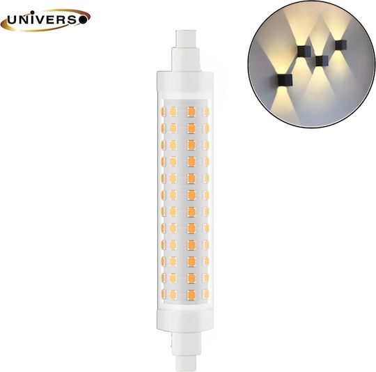 Universo Illuminazione Bec LED 12W 118mm pentru Soclu R7S Alb natural 1320lm