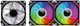 Redragon GC-F012 Ventilator Pentru Carcasă 120mm (2000rpm / 68.8cfm) cu Iluminare RGB Set 3 Bucăți