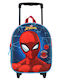 Spiderman School Bag Trolley Elementary, Elementary Blue