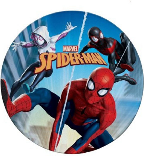 Prosop rotund Spiderman 150 X 150 cm multicolor