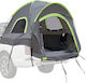 Vevor Σκηνή Camping Igloo Αυτοκινήτου Γκρι 3 Εποχών 230x180x175εκ.