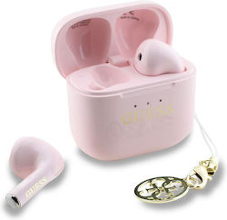 Guess Glossy Effect Printed Classic Logo & Charm Earbud