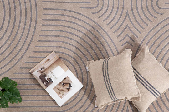 Royal Carpet Organic 565 Σετ Μοντέρνα Χαλιά Κρεβατοκάμαρας Beige 3τμχ