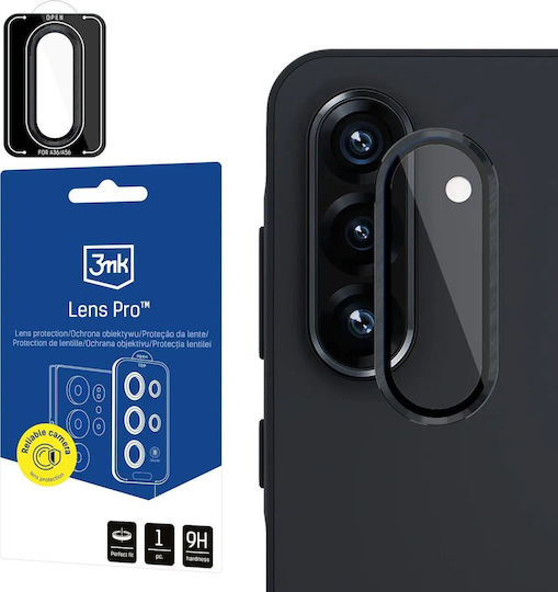 3MK Lens Protection Pro Протектор за камера Закалено стъкло Черен за Samsung Galaxy A36 5G