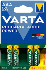 Varta Rechargeable Accu AAA 800mAh 1.2V 4buc