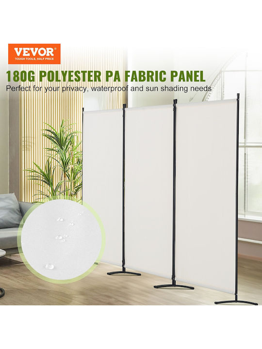 Vevor Decorativ Paravan Tesatura 228x184cm