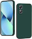 Back Cover Σιλικόνης Σκούρο Πράσινο (Oppo Reno5 5G)