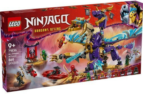 booWARDEN13MNC ＆G3 TARGA セット販売 LEGO Ninjago Arc Dragon Pentru 9+ Ani 869 Bucăți 71836 | Skroutz