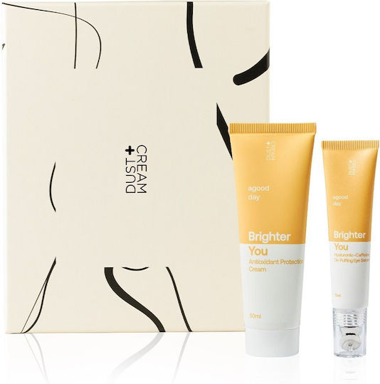 Dust+Cream A Good Day Brighter You Σετ Περιποίησης για Ενυδάτωση 2τμχ