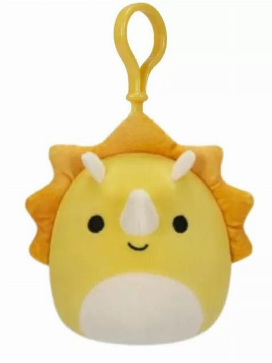 Squishmallows Plush Clip-on Lancaster Triceratops 9cm