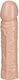 Doc Johnson Vac U Lock Doppel Ρεαλistisch Dildo Fleisch 20cm