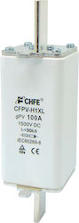 Ασφαλεια Μαχαιρωτη Φωτοβολταϊκων H1 100a 1500vdc Gpv Cfpv-h1xl Chf