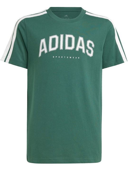 adidas Детска тениска Зелен Collegiate Graphic