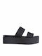 Γυναικεία Σανδάλια Flatforms Μαύρα