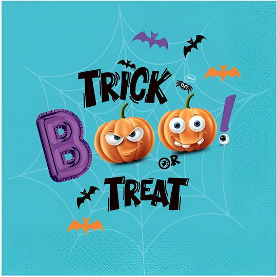 Șervețele Halloween Boo Trick Treat 20 buc