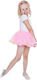 Carnival Skirt Pink 1pcs
