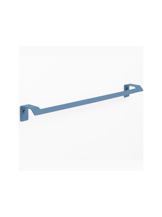 Imex Schiene Badezimmer Einzel Wandmontage Schrauben ​60x7.8cm Blau