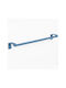 Imex Schiene Badezimmer Einzel Wandmontage Schrauben ​60x7.8cm Blau
