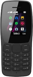 Nokia 110 (2024) Dual-SIM Handy mit Tasten (Gri...