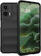 Techsuit Magic Back Cover Σιλικόνης Μαύρο (Moto G35)