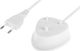 Teesa Plastic White Toothbrush Support Base