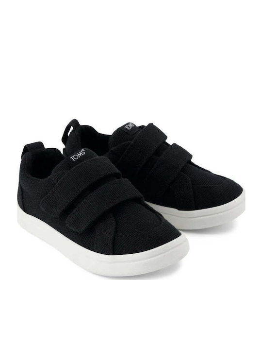Toms Παιδικά Sneakers με Σκρατς Μαύρα
