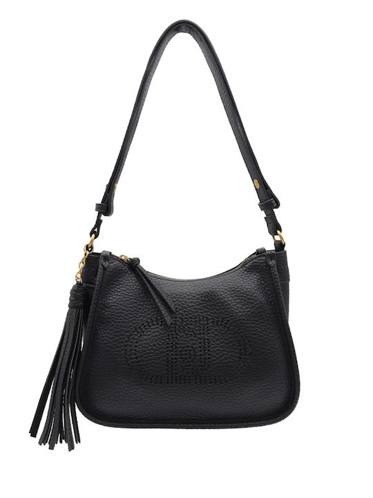 Liu Jo Hobo Leather Women's Hobo Bag Black