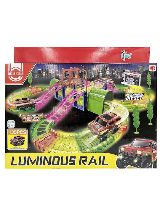 Bunny's Easter Candle Road Luminous Rail for 3+ Years Bunny's