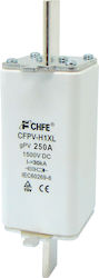 Ασφαλεια Μαχαιρωτη Φωτοβολταϊκων H1 250a 1500vdc Gpv Cfpv-h1xl Chf