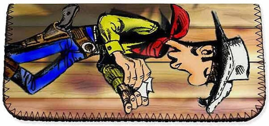 PO.S Καπνοθήκη από Μπεζ Δερματίνη με Κούμπωμα