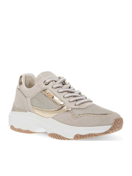 Damen Sneakers Beige