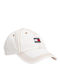 Tommy Jeans Heritage Denim Cap Denim White