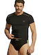 Herren Unterhemden Black 1Packung