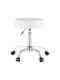 Office Desk Stool White 39.9x39.9x55cm