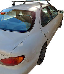 Hermes Багажници за покрив Алуминий за Hyundai Lantra 1996-2000 (Комплект с крака)