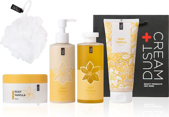 Dust+Cream Basic Line Σετ Περιποίησης για Καθαρισμό Σώματος 5τμχ