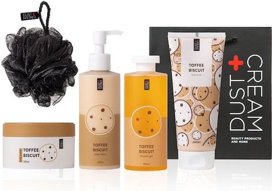 Dust+Cream Basic Line Σετ Περιποίησης για Καθαρισμό Σώματος 5τμχ