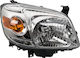 Vordere Lichter für Mazda BT-50 Elektrisch ohne Motor '09-'11 1Stück