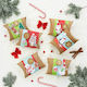 Advent Calendar Christmas Pillows DIY Χάρτινο