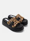 Women's Platform Shoes Brown